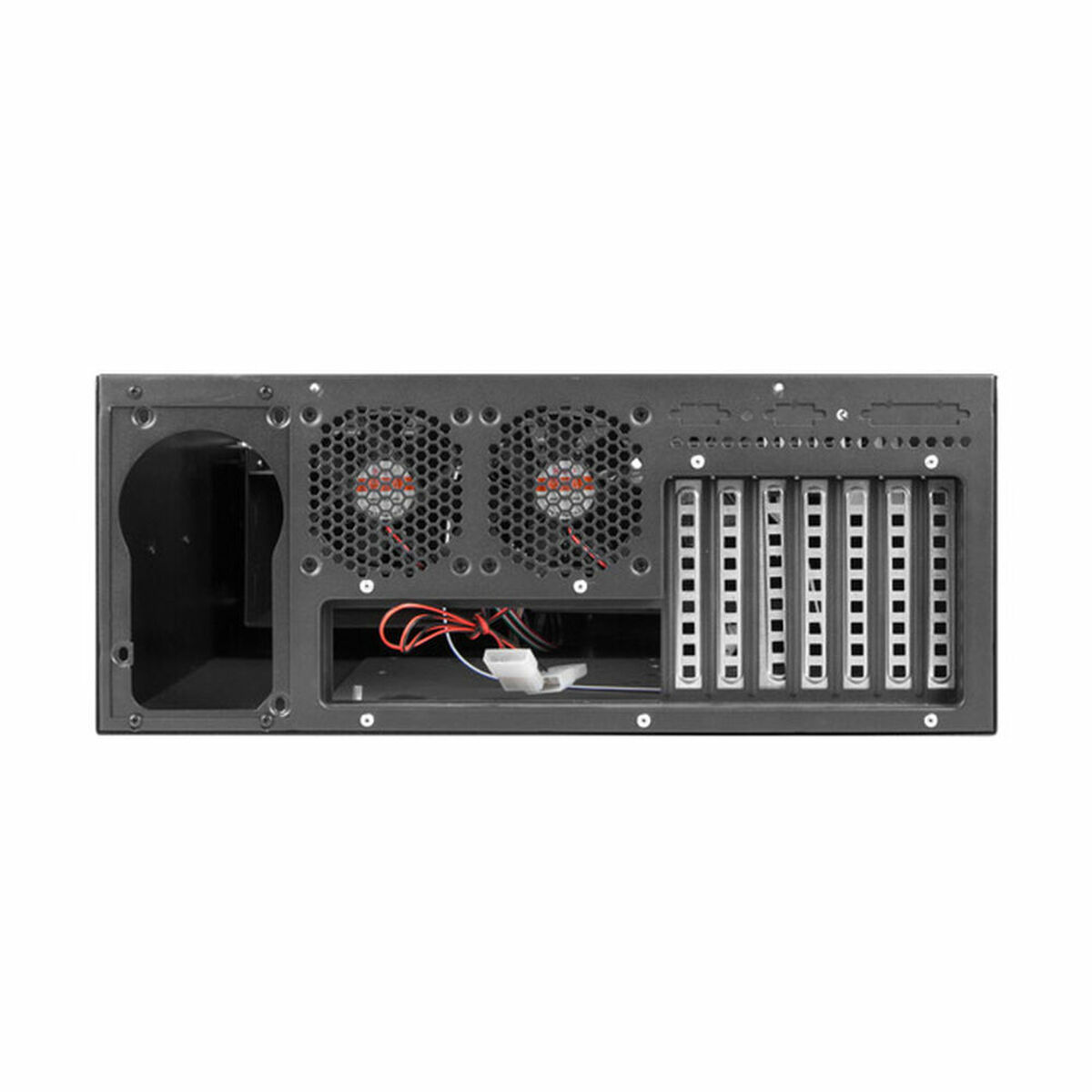ATX Boks Lanberg 450/10 19"/4U Svart